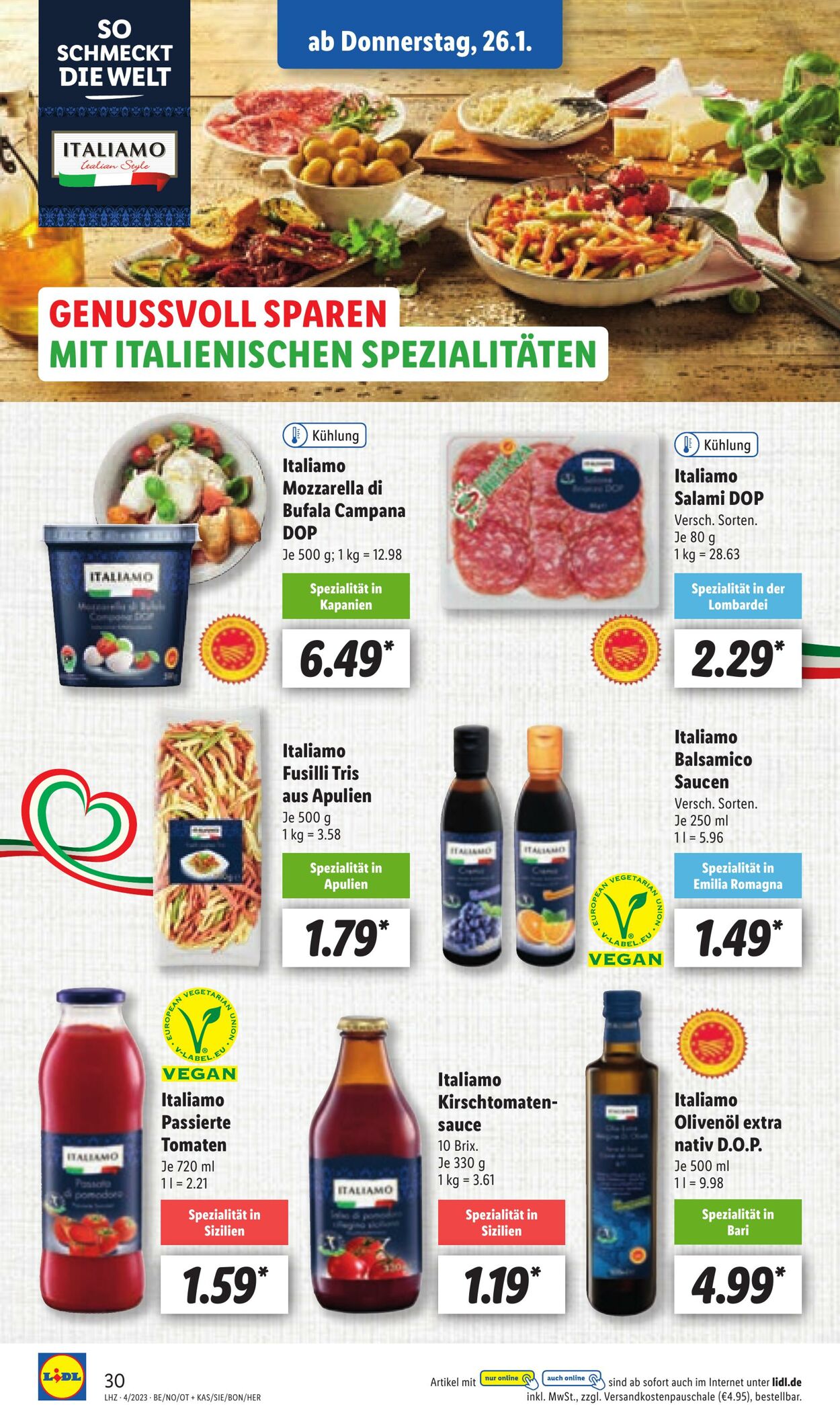 Prospekt Lidl 23.01.2023 - 28.01.2023