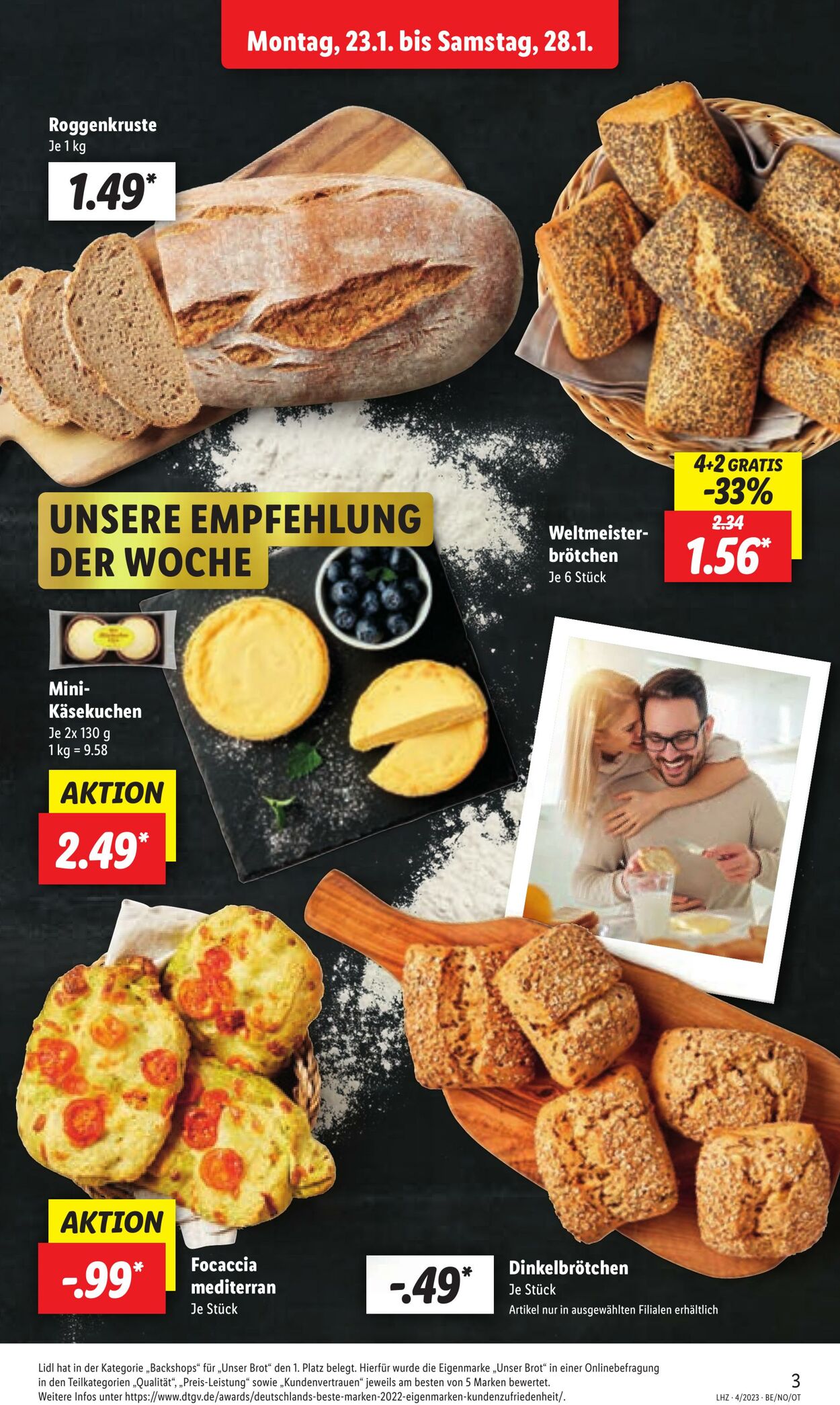 Prospekt Lidl 23.01.2023 - 28.01.2023