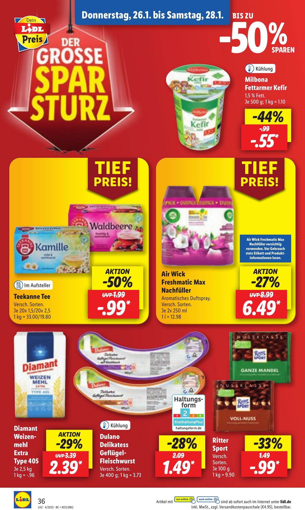 Prospekt Lidl 23.01.2023 - 28.01.2023