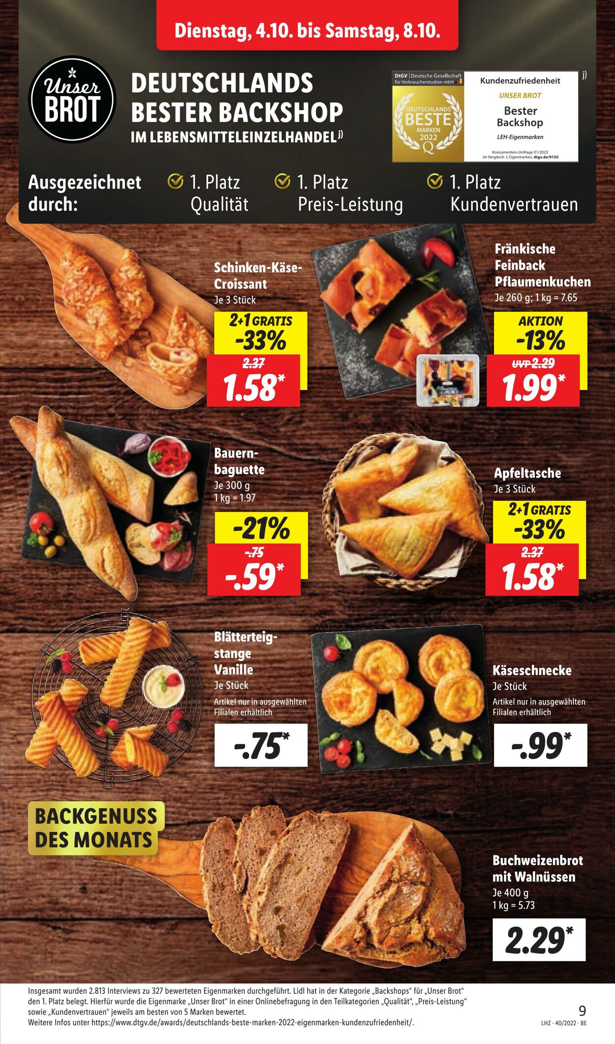 Prospekt Lidl 04.10.2022 - 08.10.2022