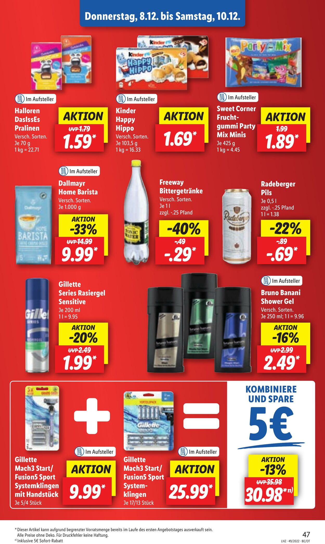 Prospekt Lidl 05.12.2022 - 10.12.2022