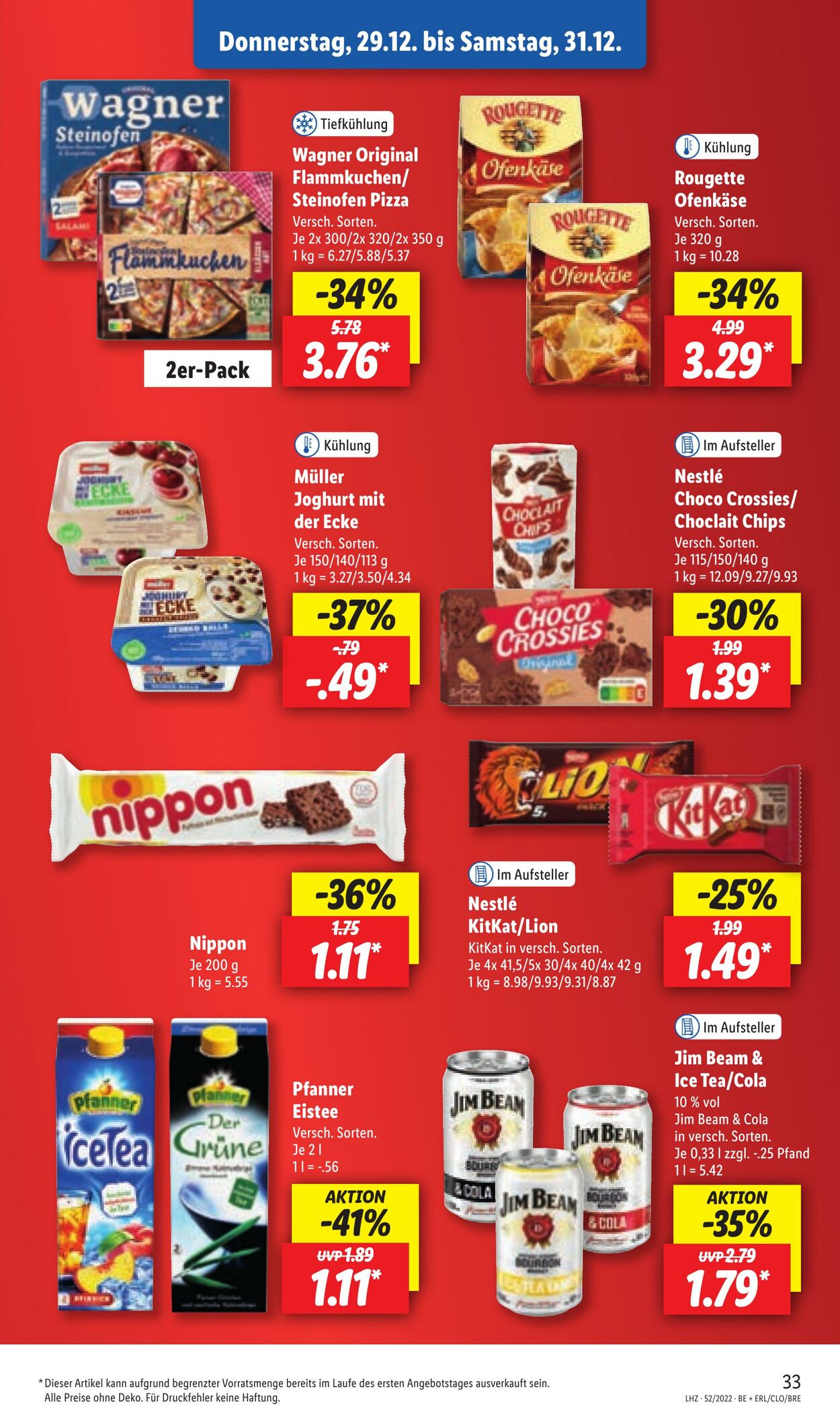 Prospekt Lidl 27.12.2022 - 31.12.2022