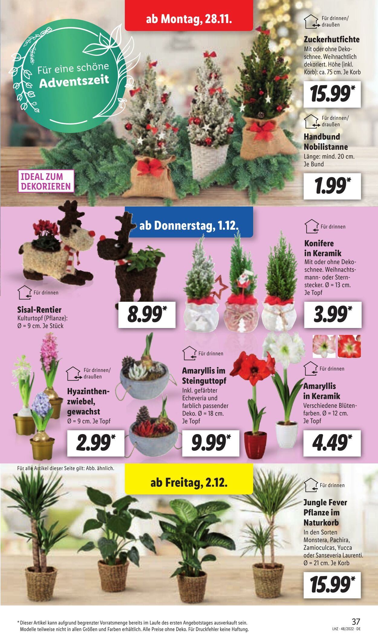 Prospekt Lidl 28.11.2022 - 03.12.2022