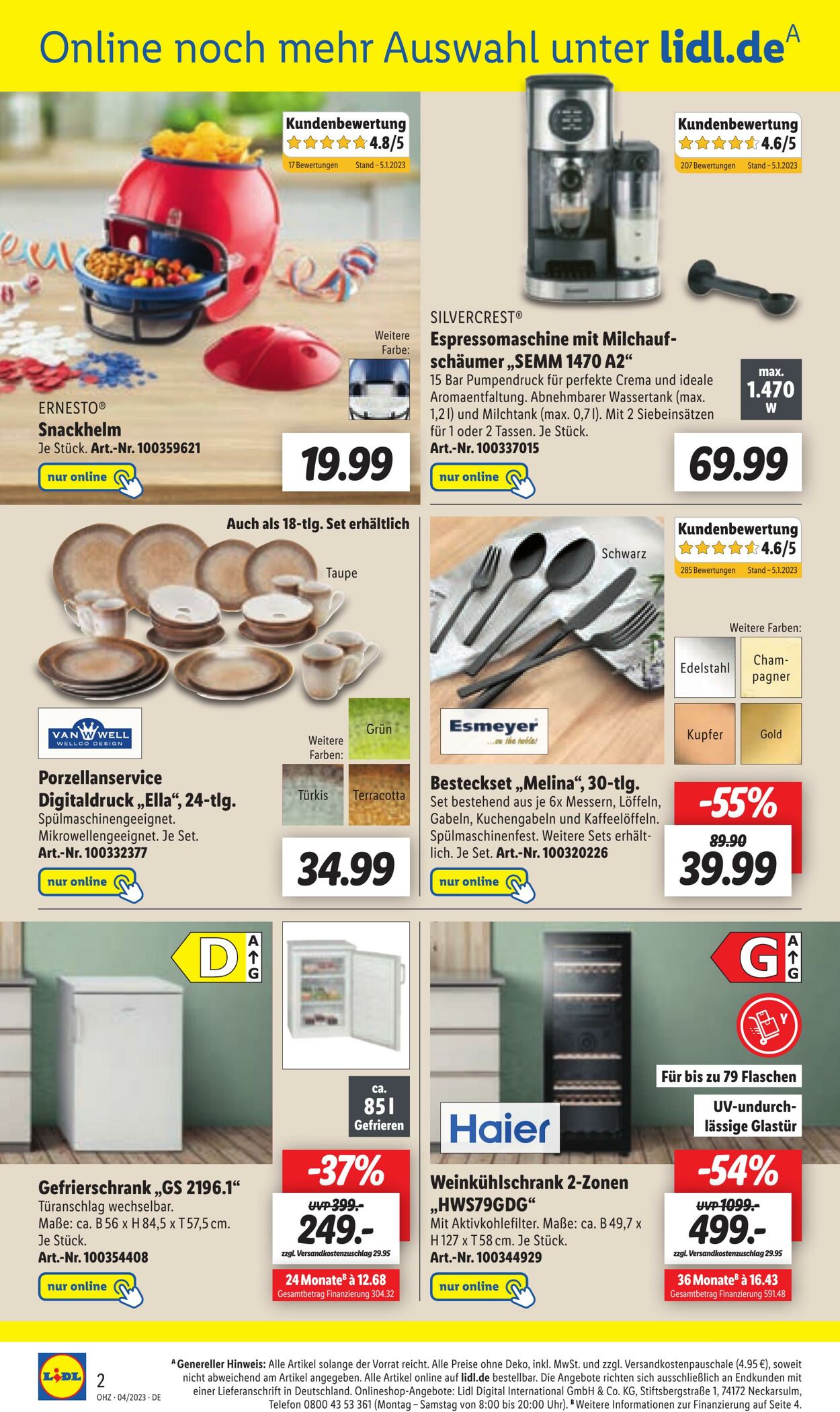 Prospekt Lidl 23.01.2023 - 28.01.2023