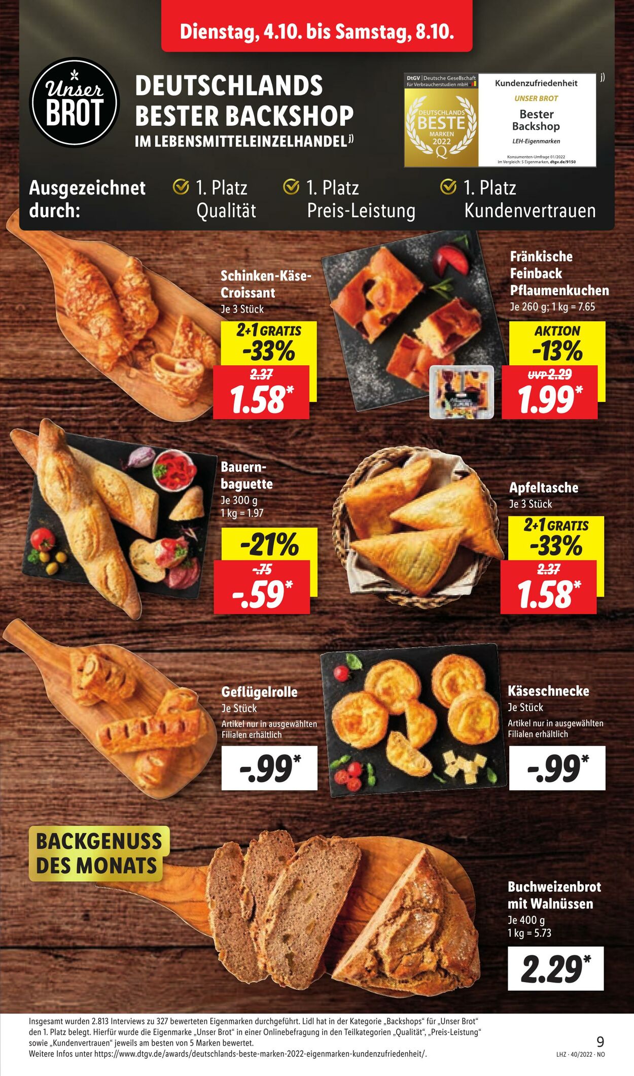 Prospekt Lidl 04.10.2022 - 08.10.2022