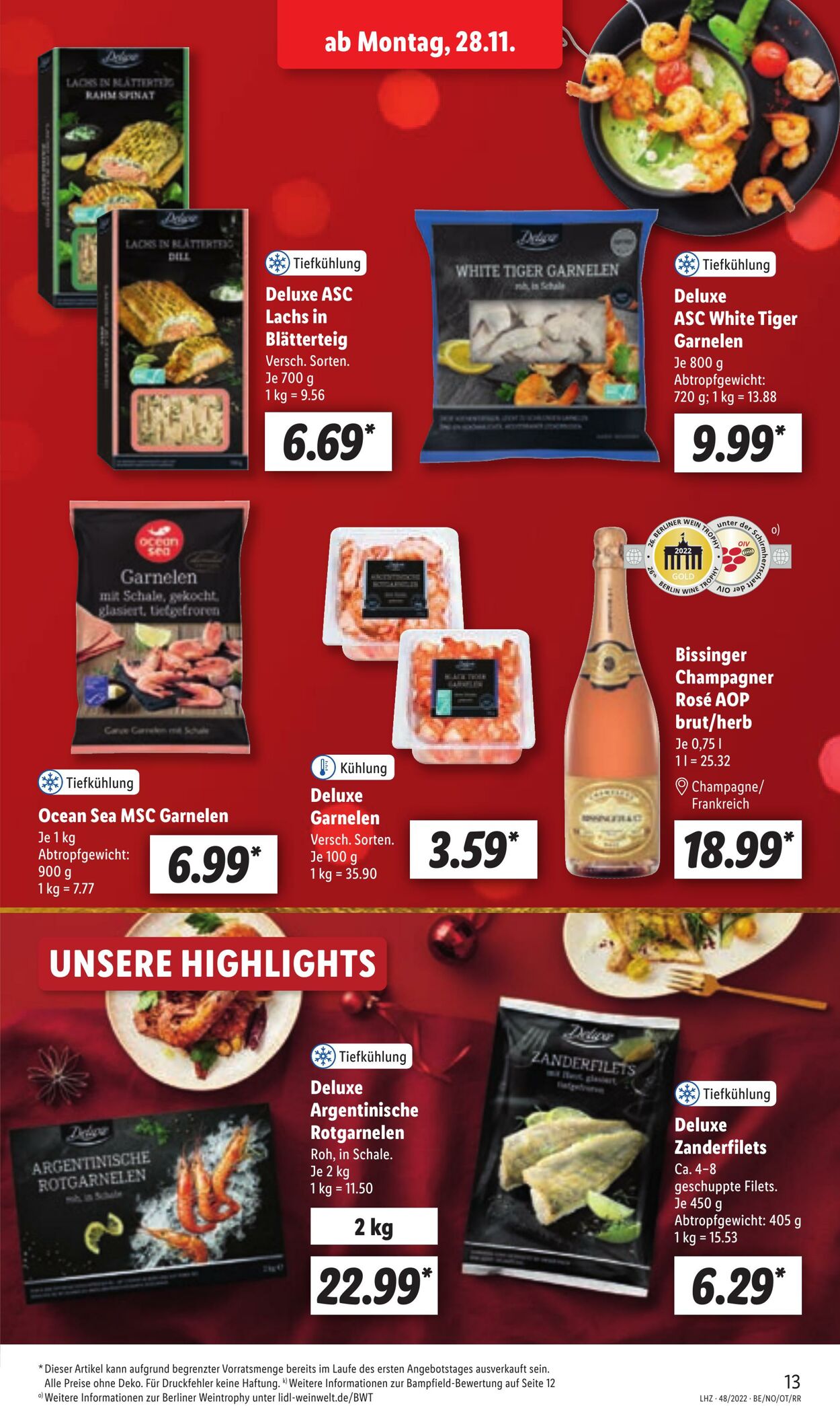 Prospekt Lidl 28.11.2022 - 03.12.2022