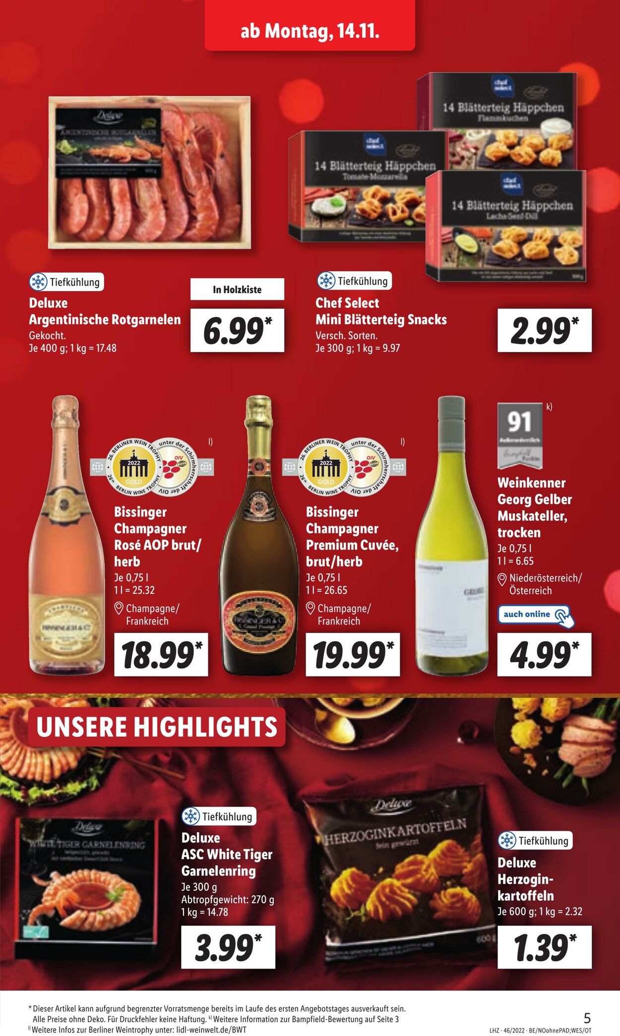 Prospekt Lidl 14.11.2022 - 19.11.2022