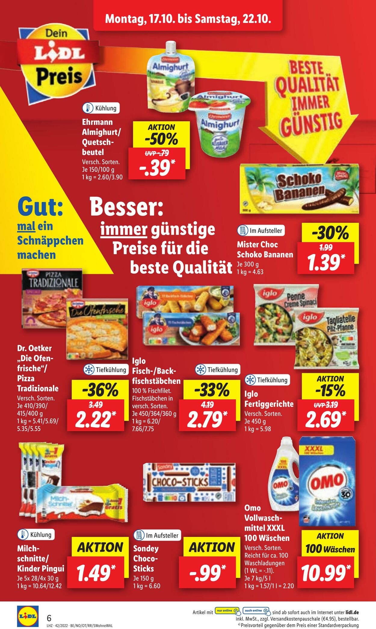 Prospekt Lidl 17.10.2022 - 22.10.2022