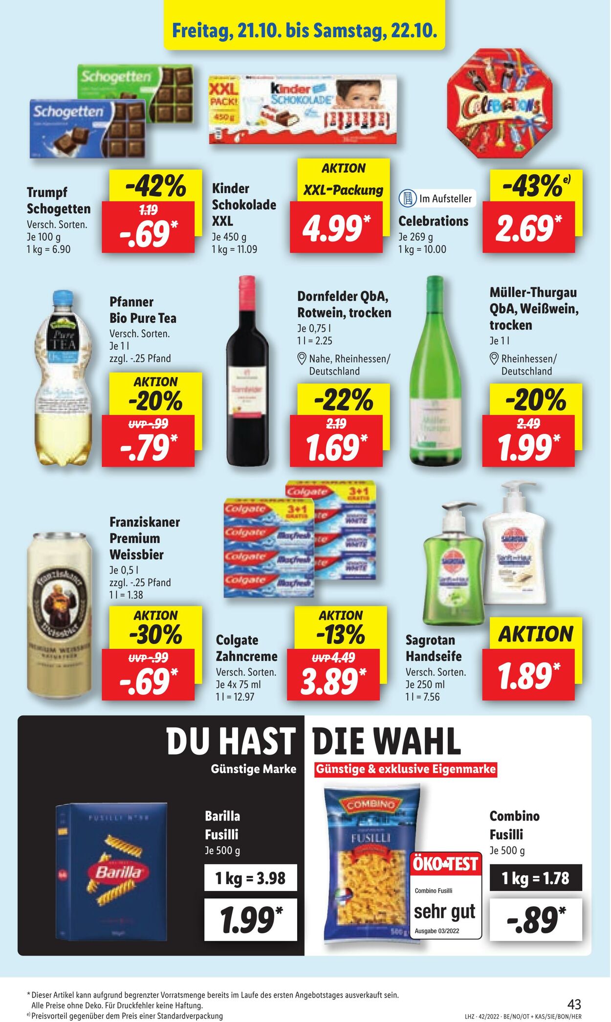 Prospekt Lidl 17.10.2022 - 22.10.2022