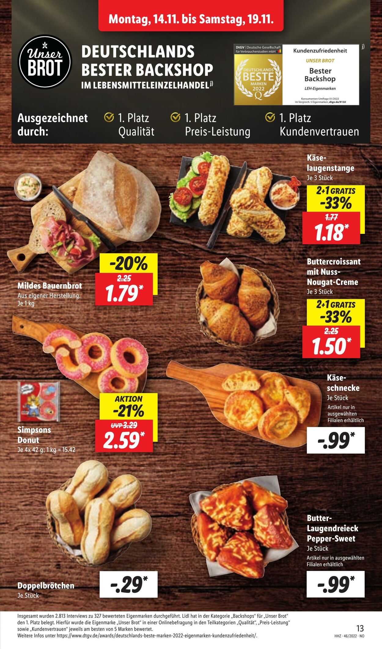 Prospekt Lidl 14.11.2022 - 19.11.2022