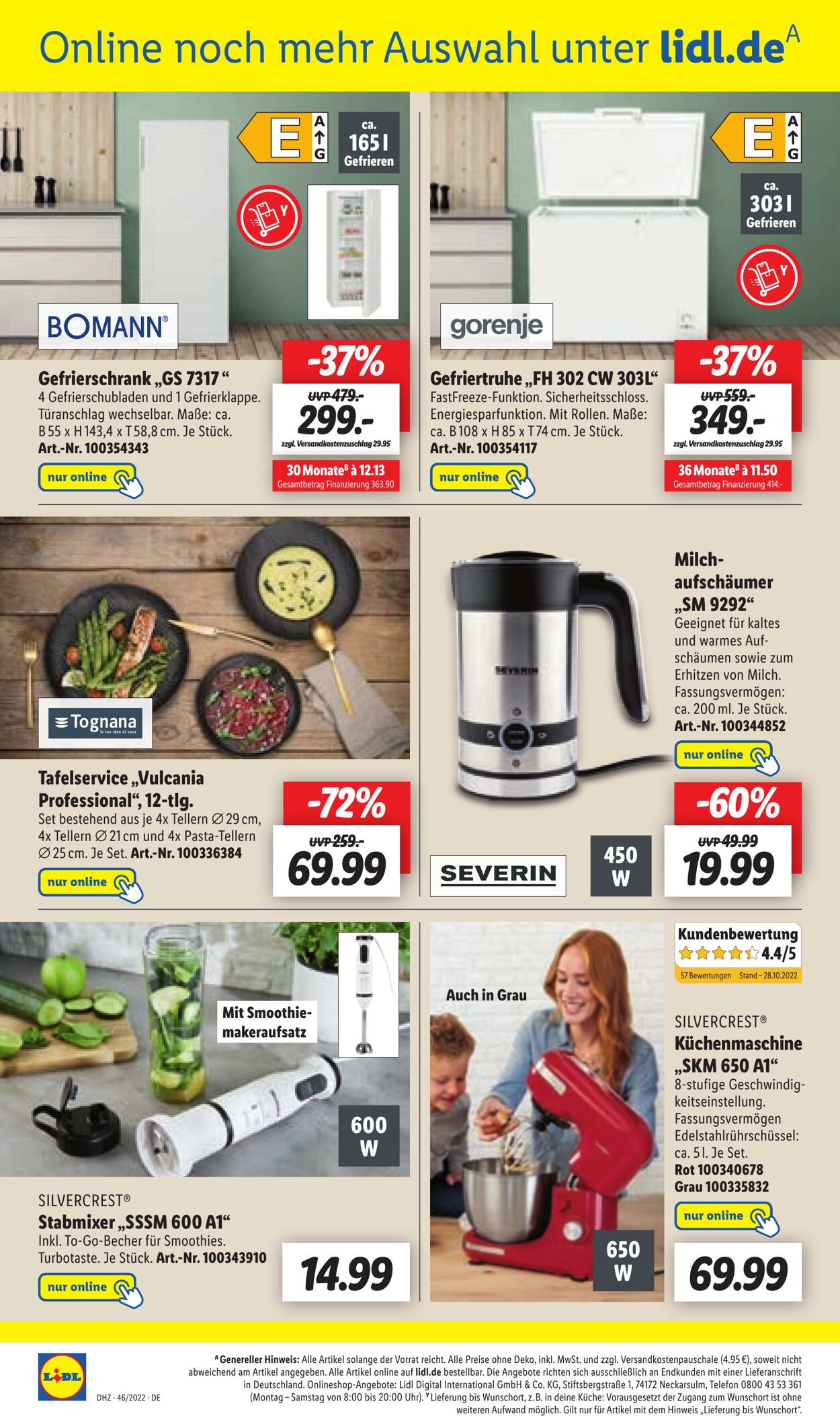 Prospekt Lidl 14.11.2022 - 19.11.2022