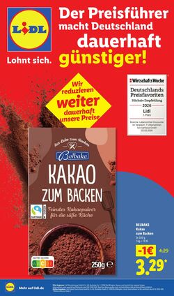 Prospekt Lidl 08.12.2025 - 21.02.2026