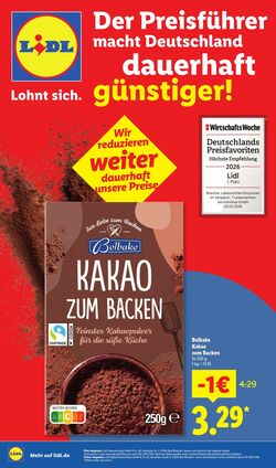 Prospekt Lidl 08.12.2025 - 21.02.2026