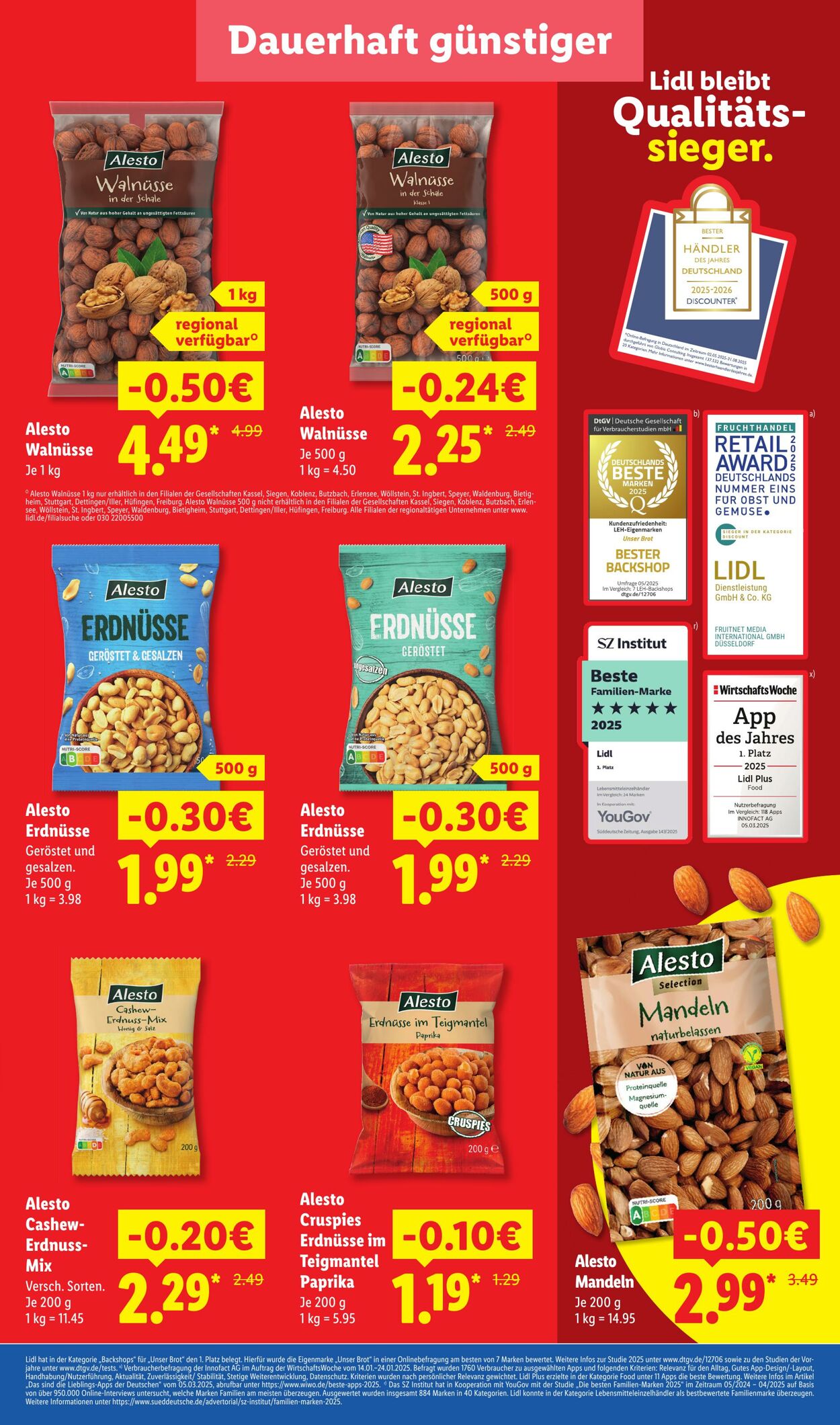 Prospekt Lidl 08.12.2025 - 08.12.2025