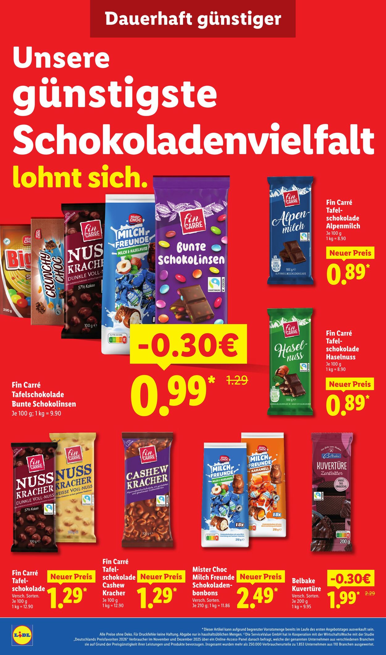 Prospekt Lidl 08.12.2025 - 08.12.2025