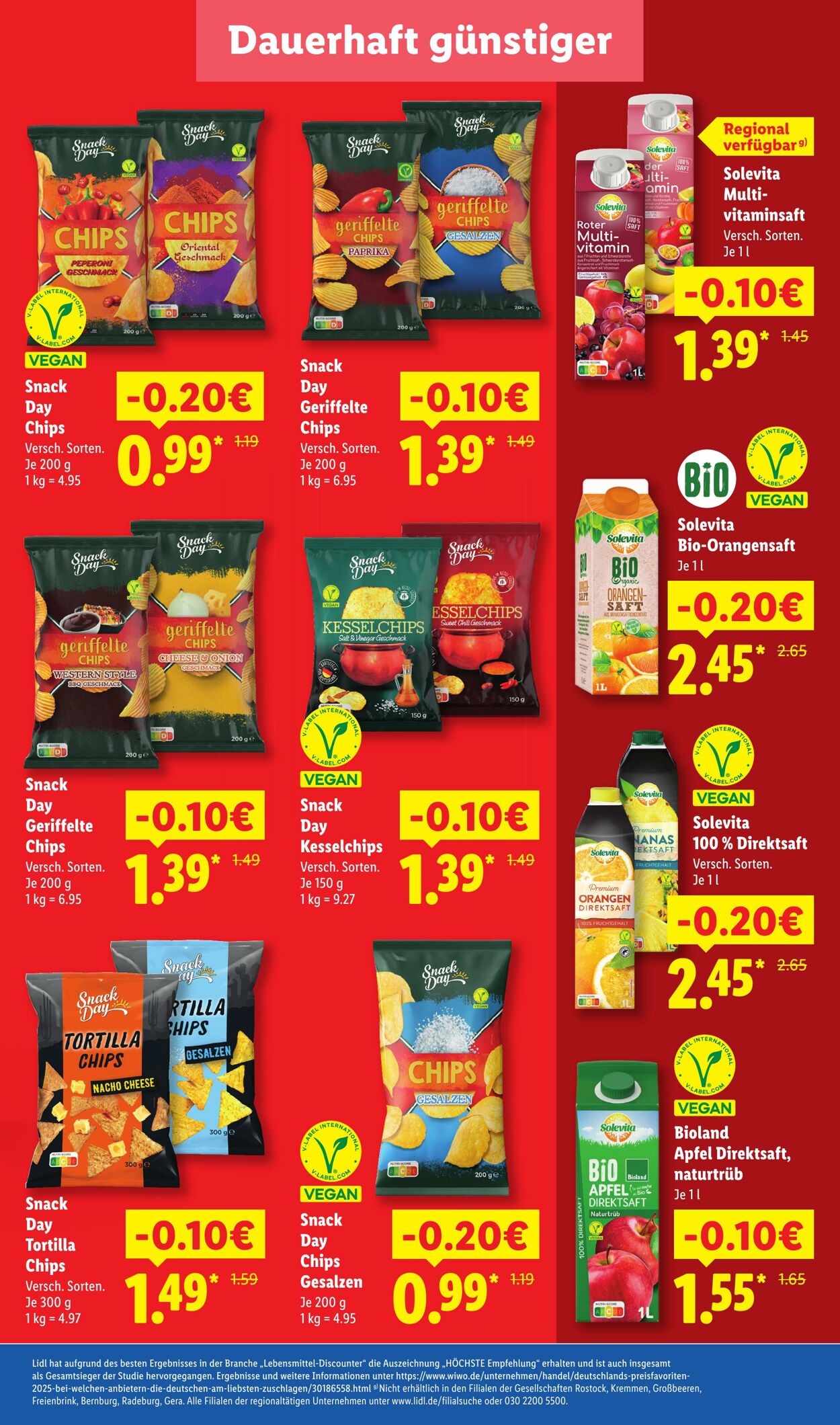 Prospekt Lidl 08.12.2025 - 08.12.2025