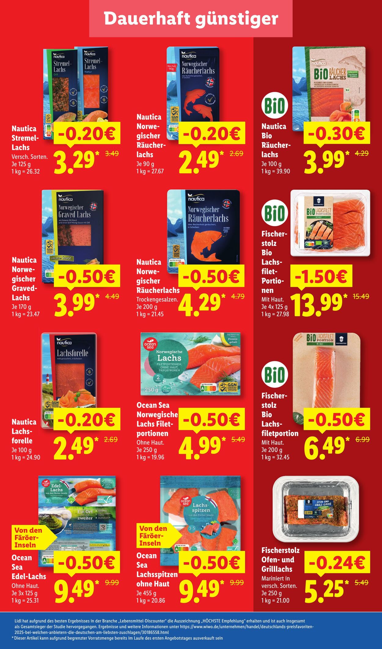 Prospekt Lidl 08.12.2025 - 08.12.2025