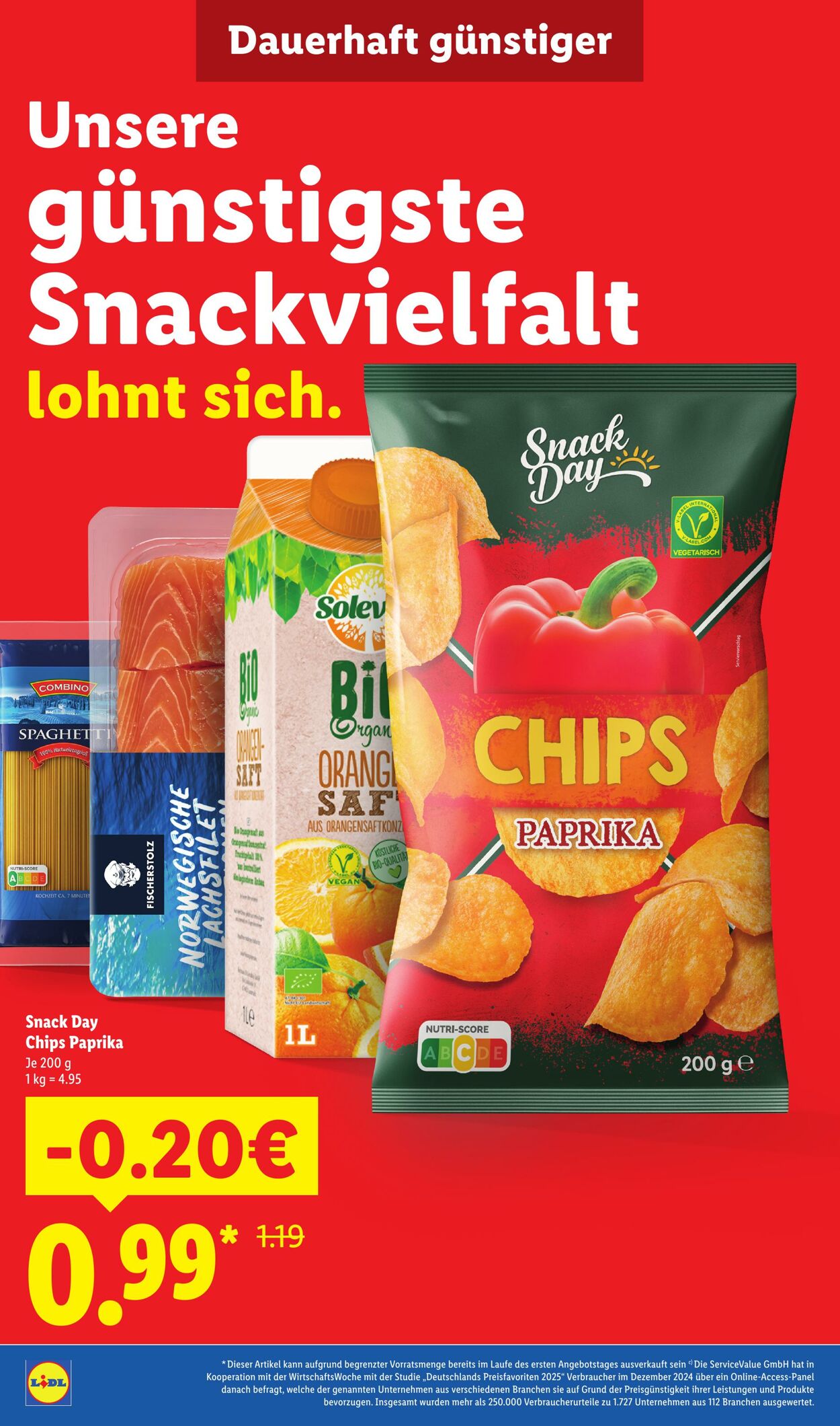 Prospekt Lidl 08.12.2025 - 08.12.2025