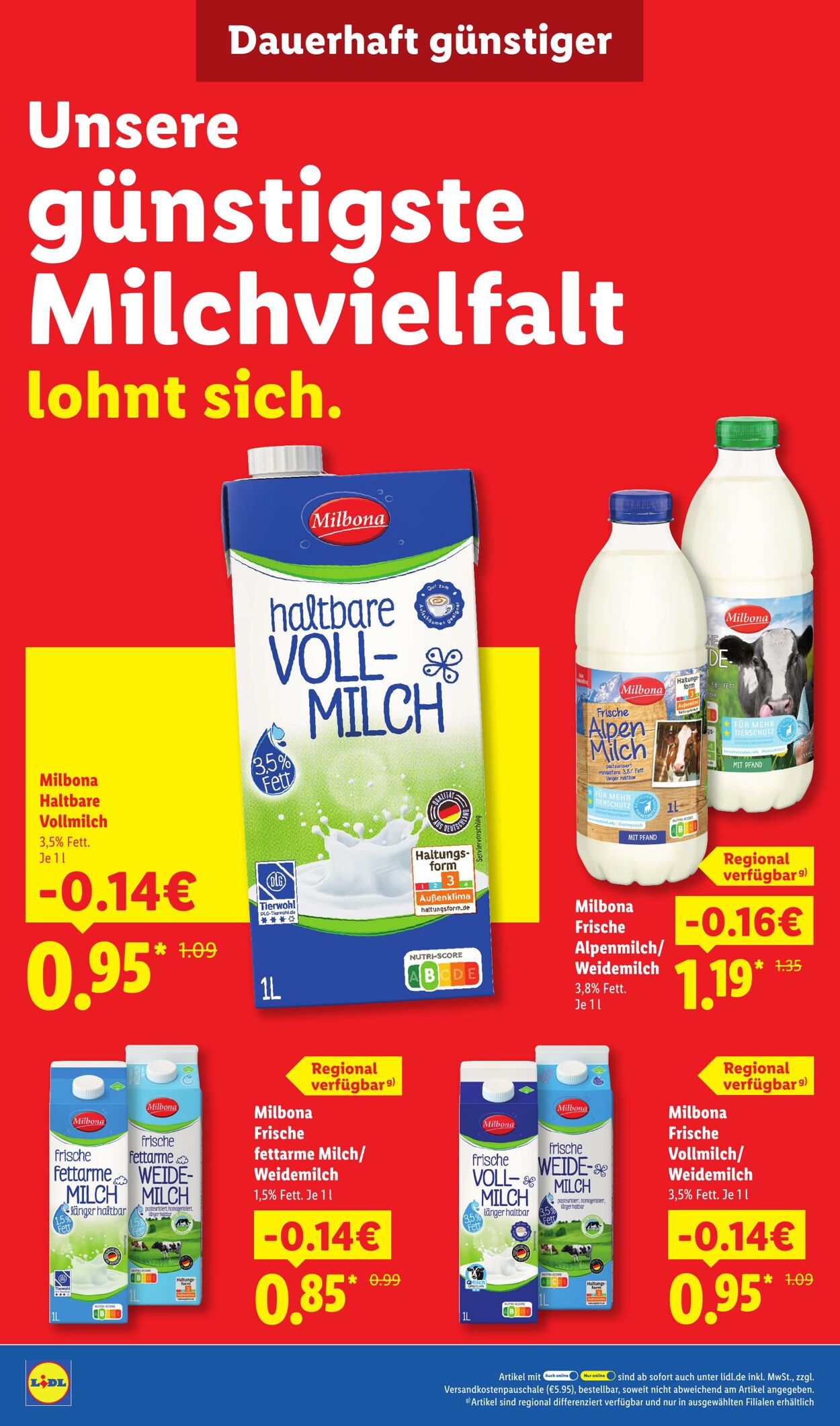 Prospekt Lidl 08.12.2025 - 08.12.2025