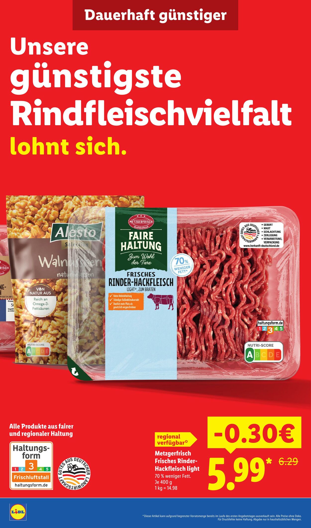 Prospekt Lidl 08.12.2025 - 08.12.2025