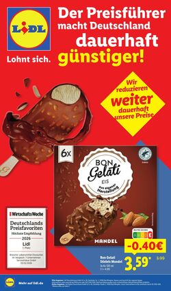 Prospekt Lidl 08.12.2025 - 21.02.2026