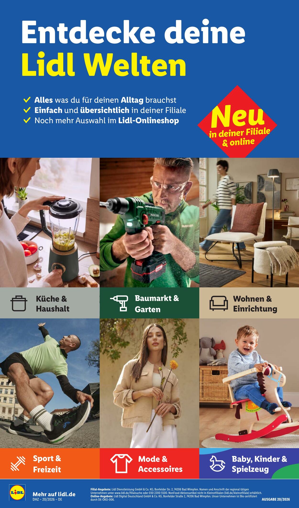 Prospekt Lidl - Entdecke deine Lidl Welten 7 Mai, 2026 - 28 Jun, 2026