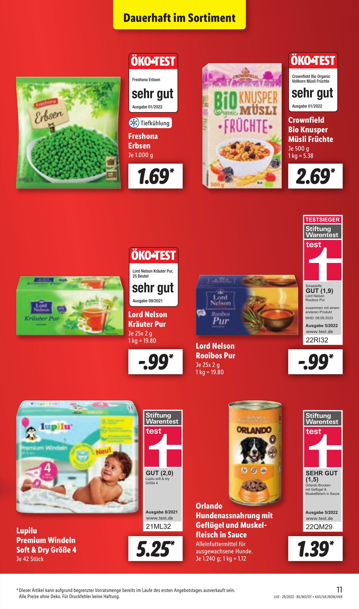 Prospekt Lidl 18.07.2022 - 23.07.2022