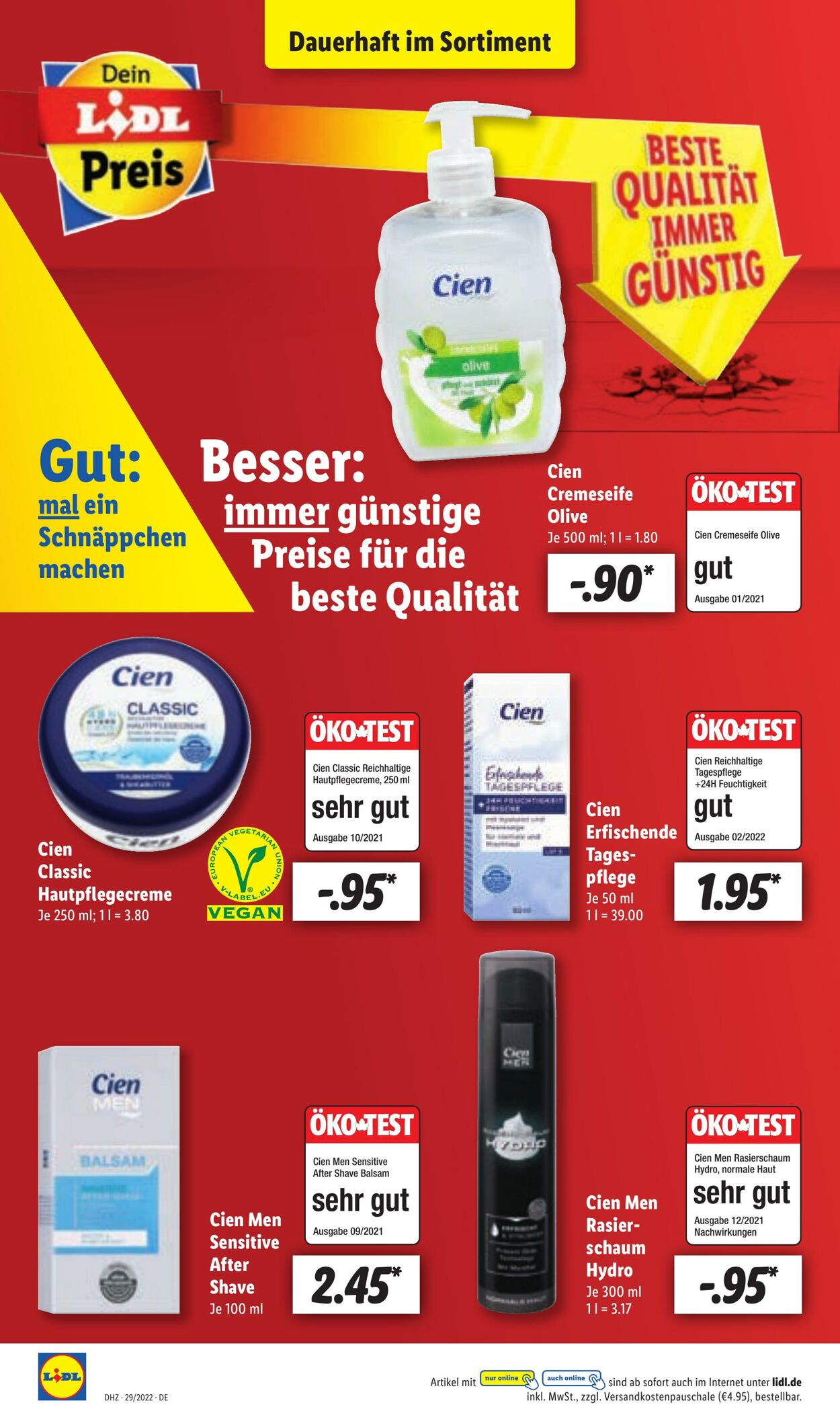 Prospekt Lidl 18.07.2022 - 23.07.2022