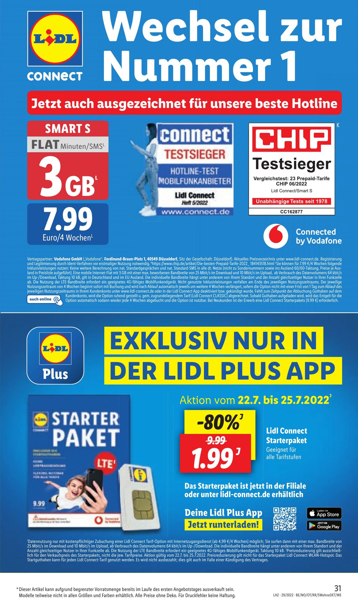 Prospekt Lidl 18.07.2022 - 23.07.2022