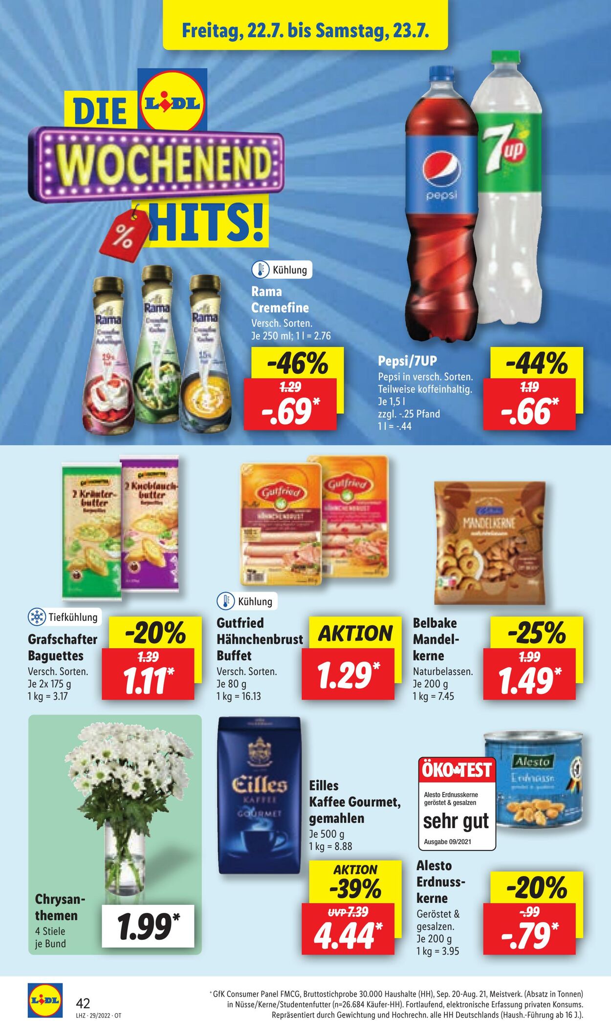 Prospekt Lidl 18.07.2022 - 23.07.2022