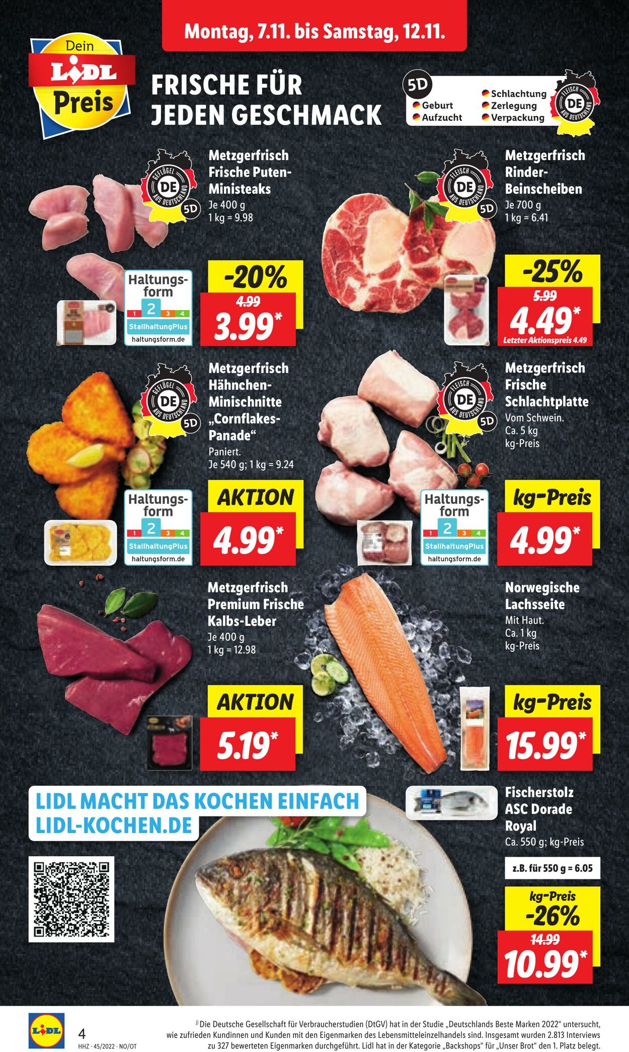 Prospekt Lidl 07.11.2022 - 12.11.2022