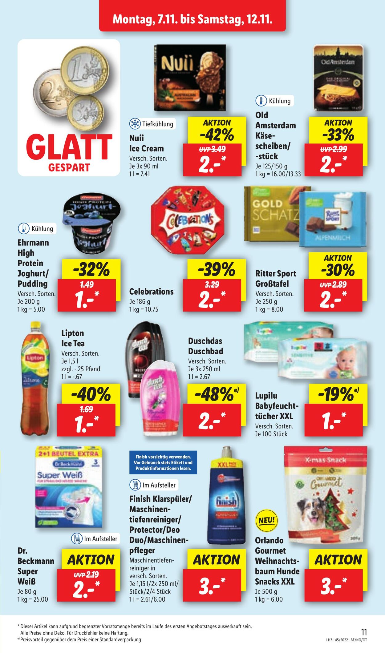 Prospekt Lidl 07.11.2022 - 12.11.2022