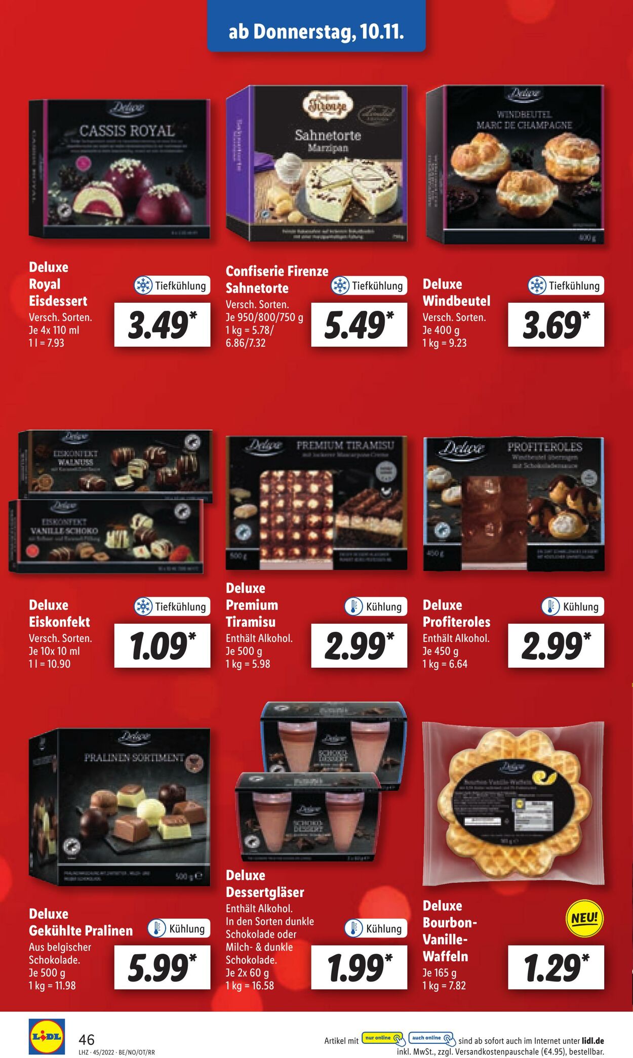 Prospekt Lidl 07.11.2022 - 12.11.2022