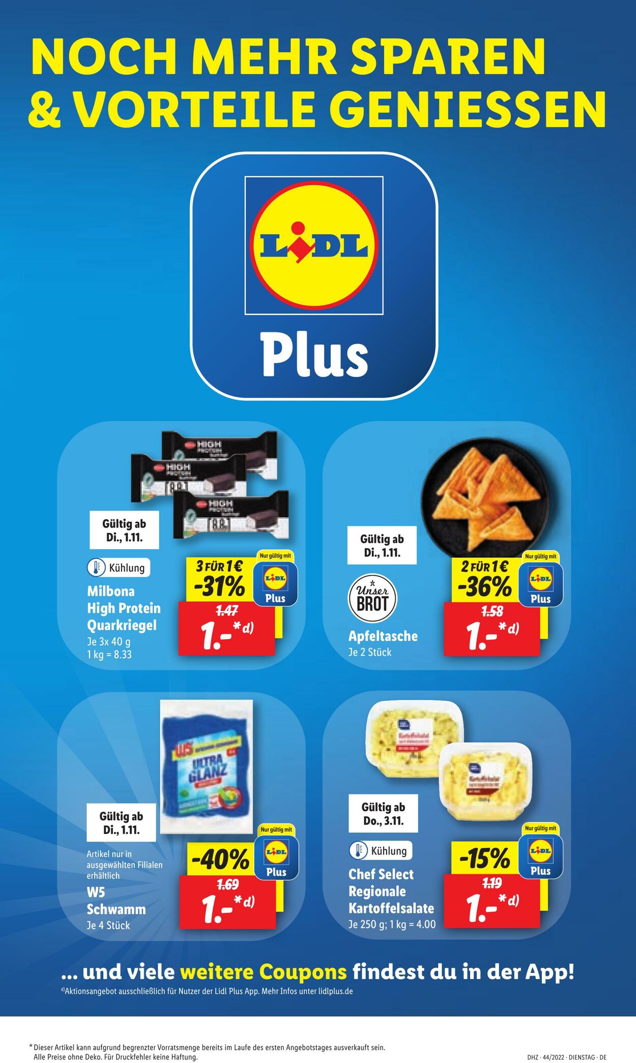 Prospekt Lidl 31.10.2022 - 05.11.2022