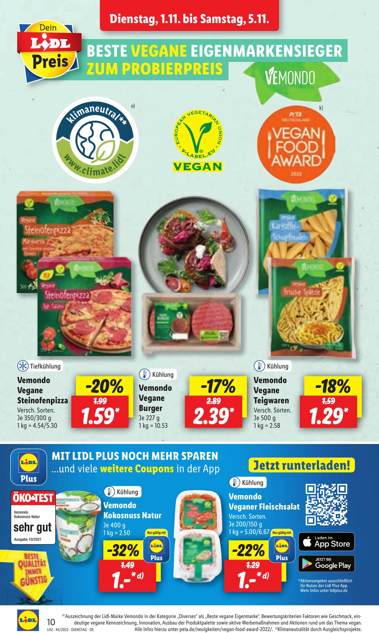 Prospekt Lidl 31.10.2022 - 05.11.2022