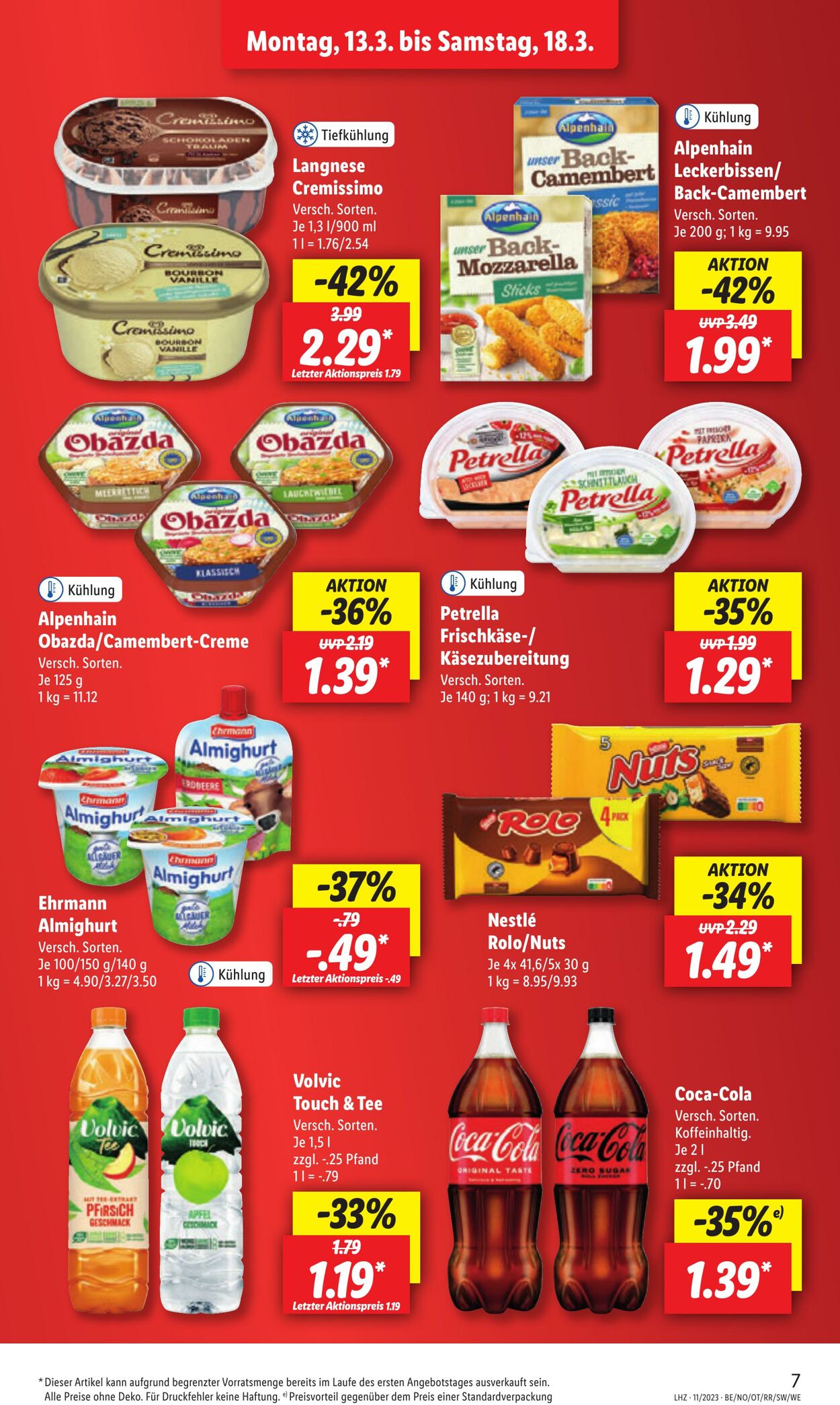 Prospekt Lidl 13.03.2023 - 18.03.2023