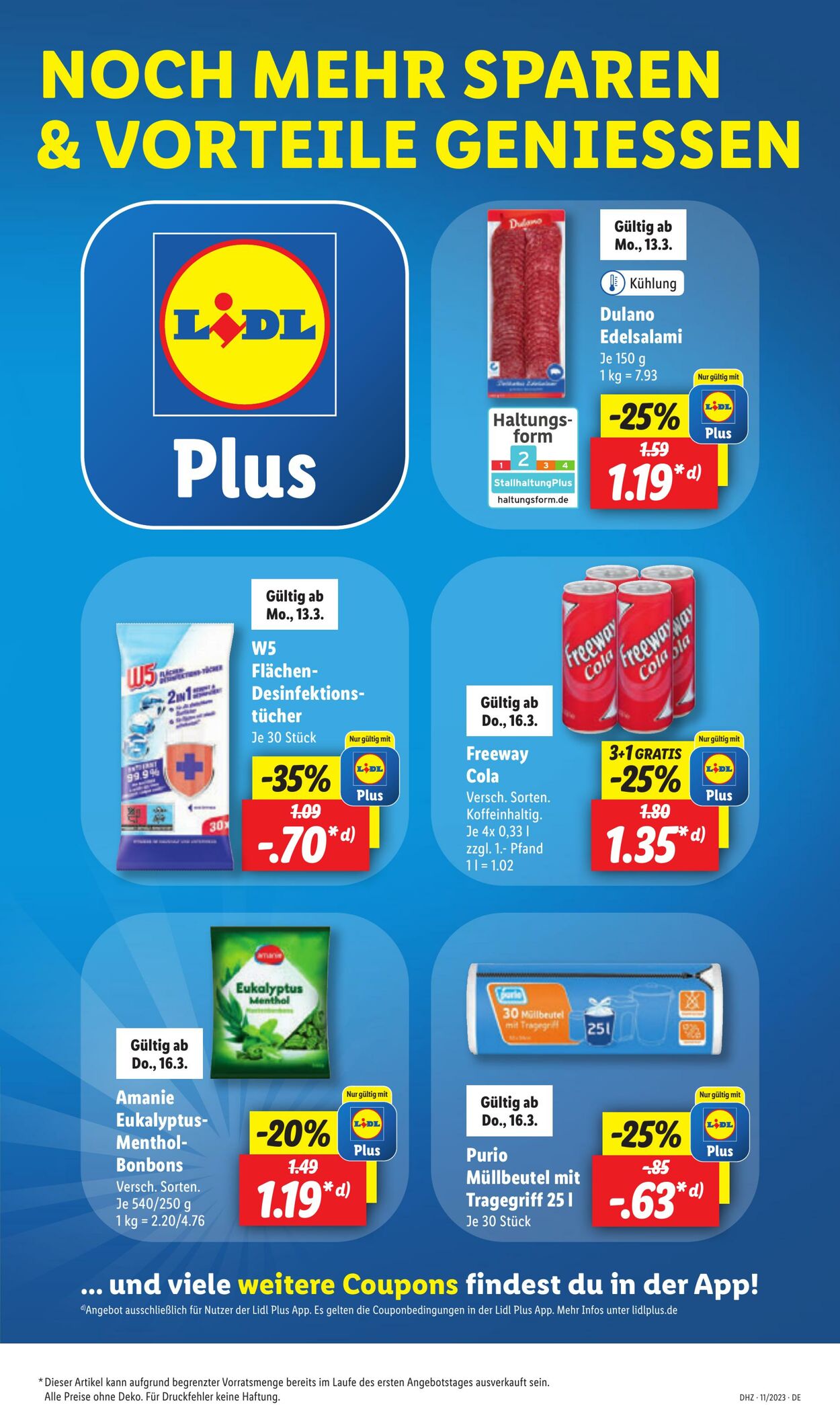 Prospekt Lidl 13.03.2023 - 18.03.2023