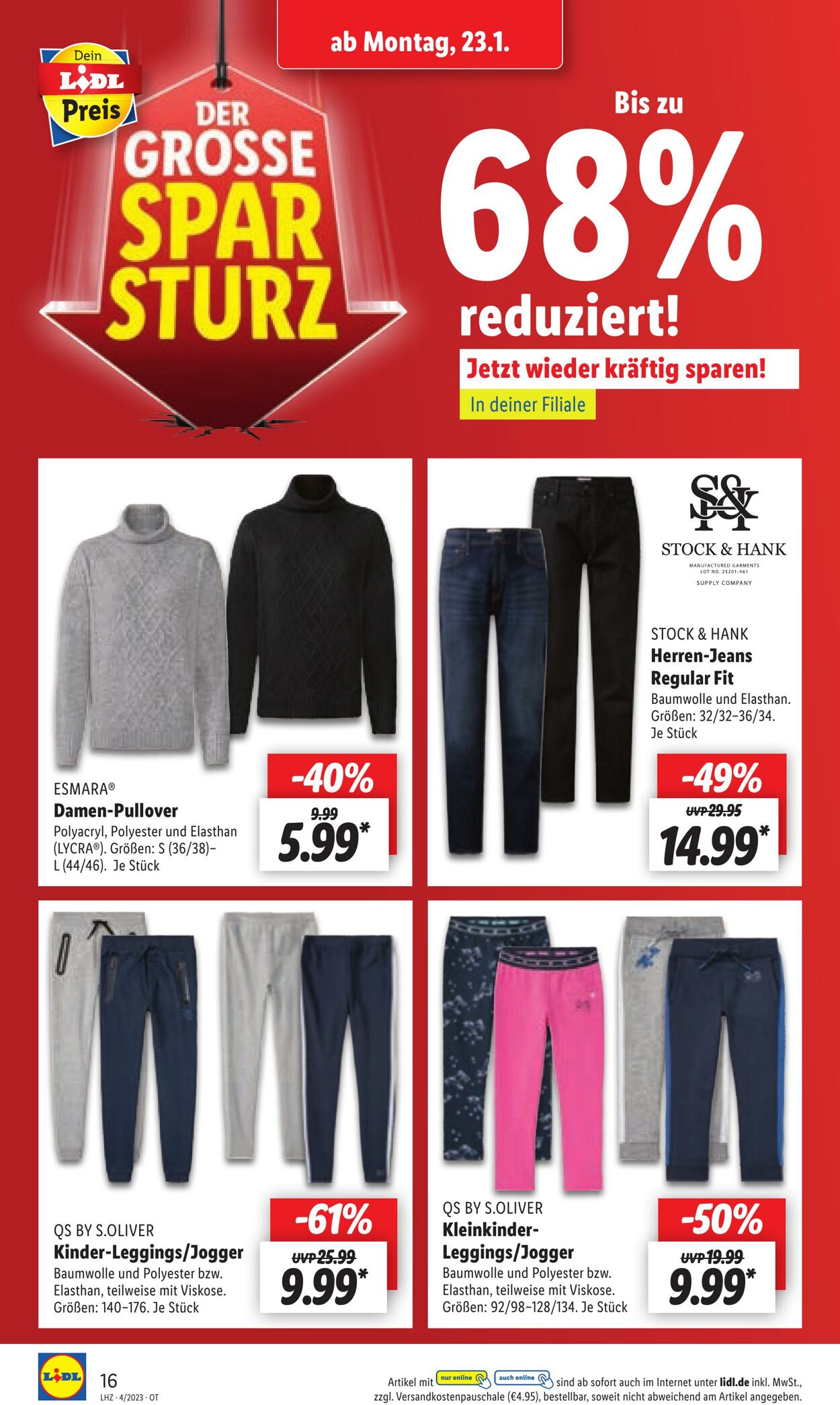 Prospekt Lidl 23.01.2023 - 28.01.2023