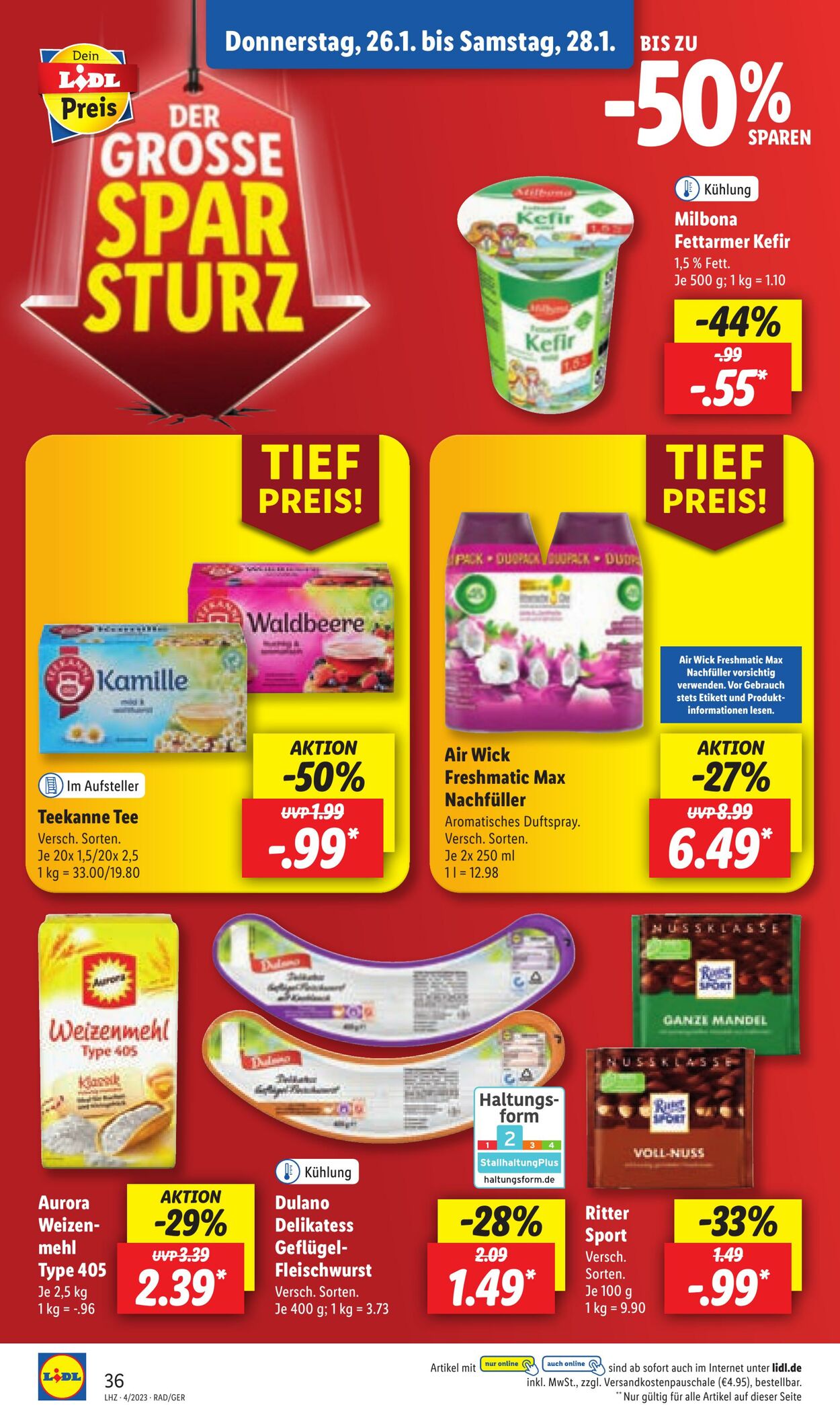 Prospekt Lidl 23.01.2023 - 28.01.2023