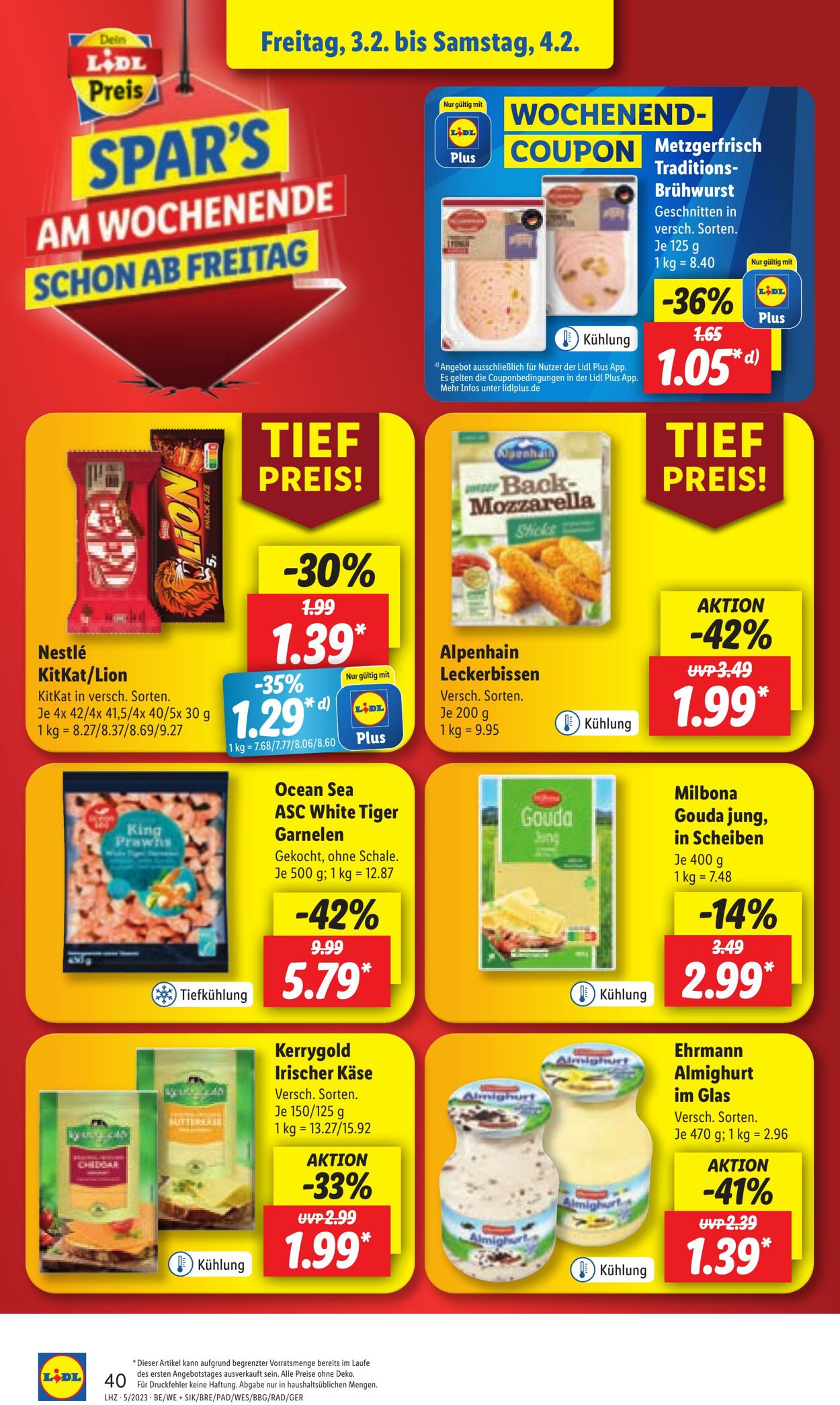 Prospekt Lidl 30.01.2023 - 04.02.2023