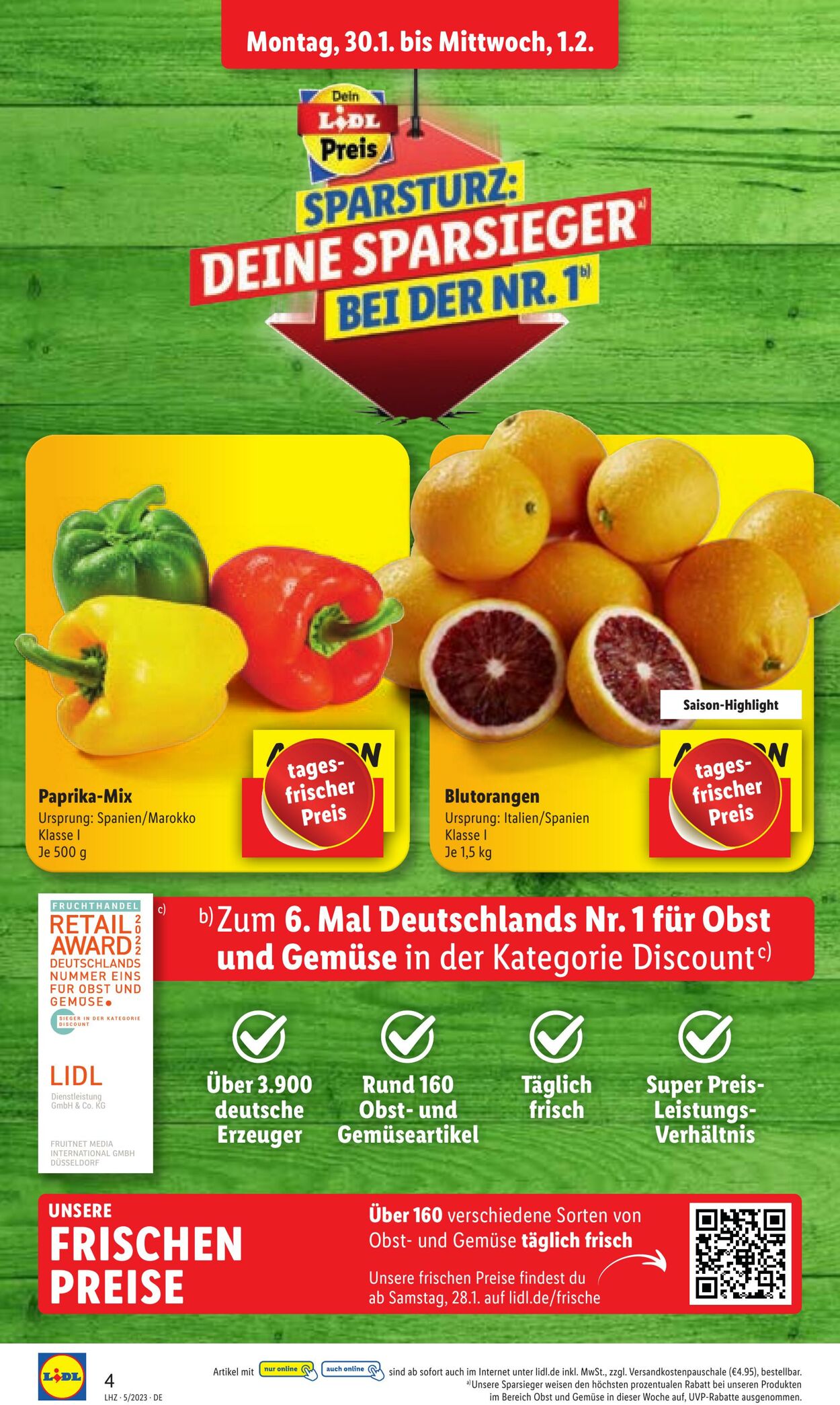 Prospekt Lidl 30.01.2023 - 04.02.2023