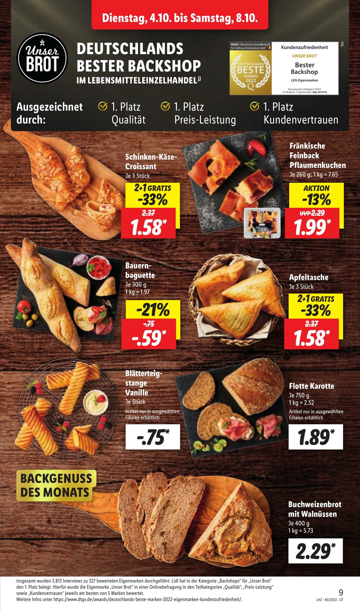 Prospekt Lidl 04.10.2022 - 08.10.2022