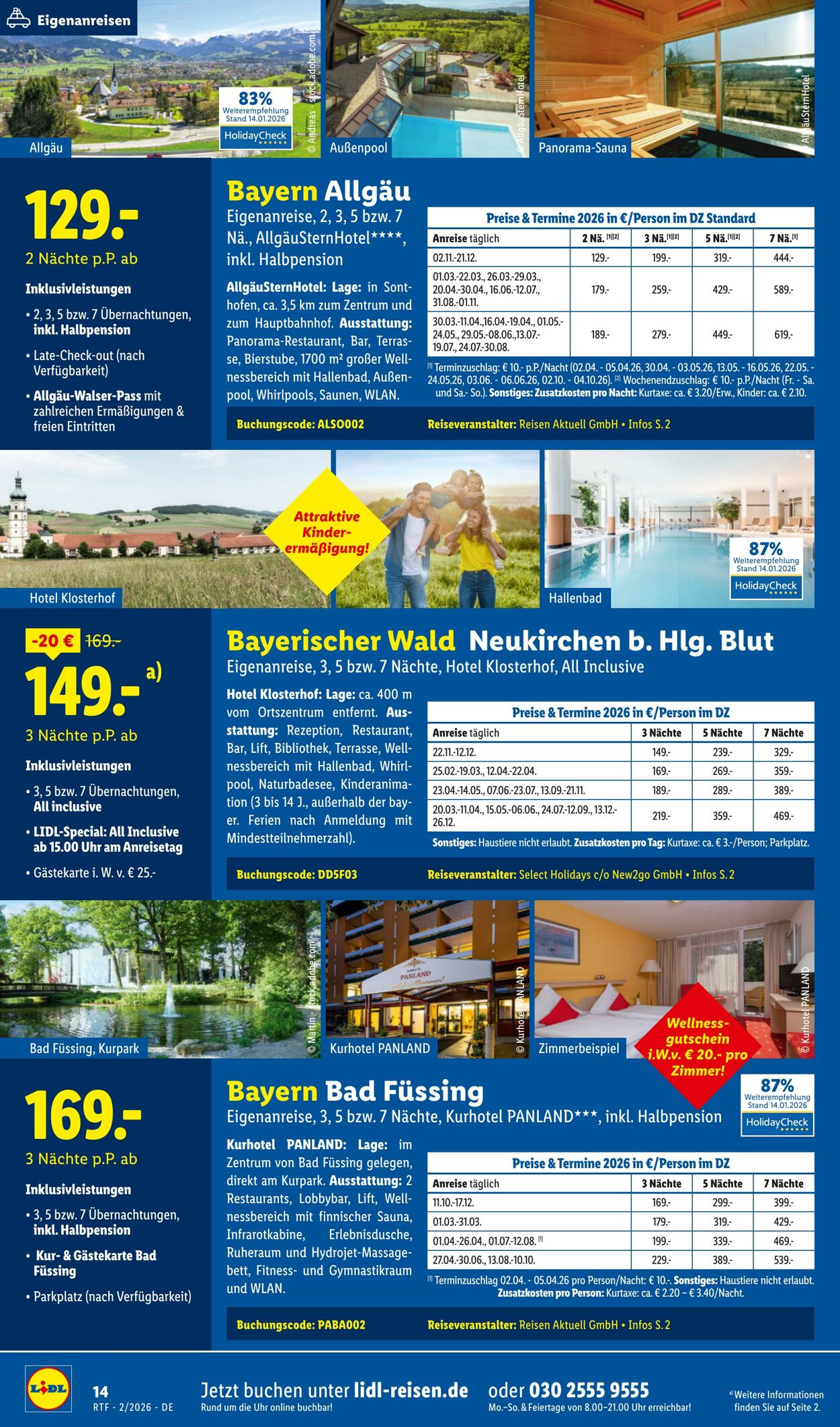 Prospekt Lidl 13.02.2026 - 15.03.2026