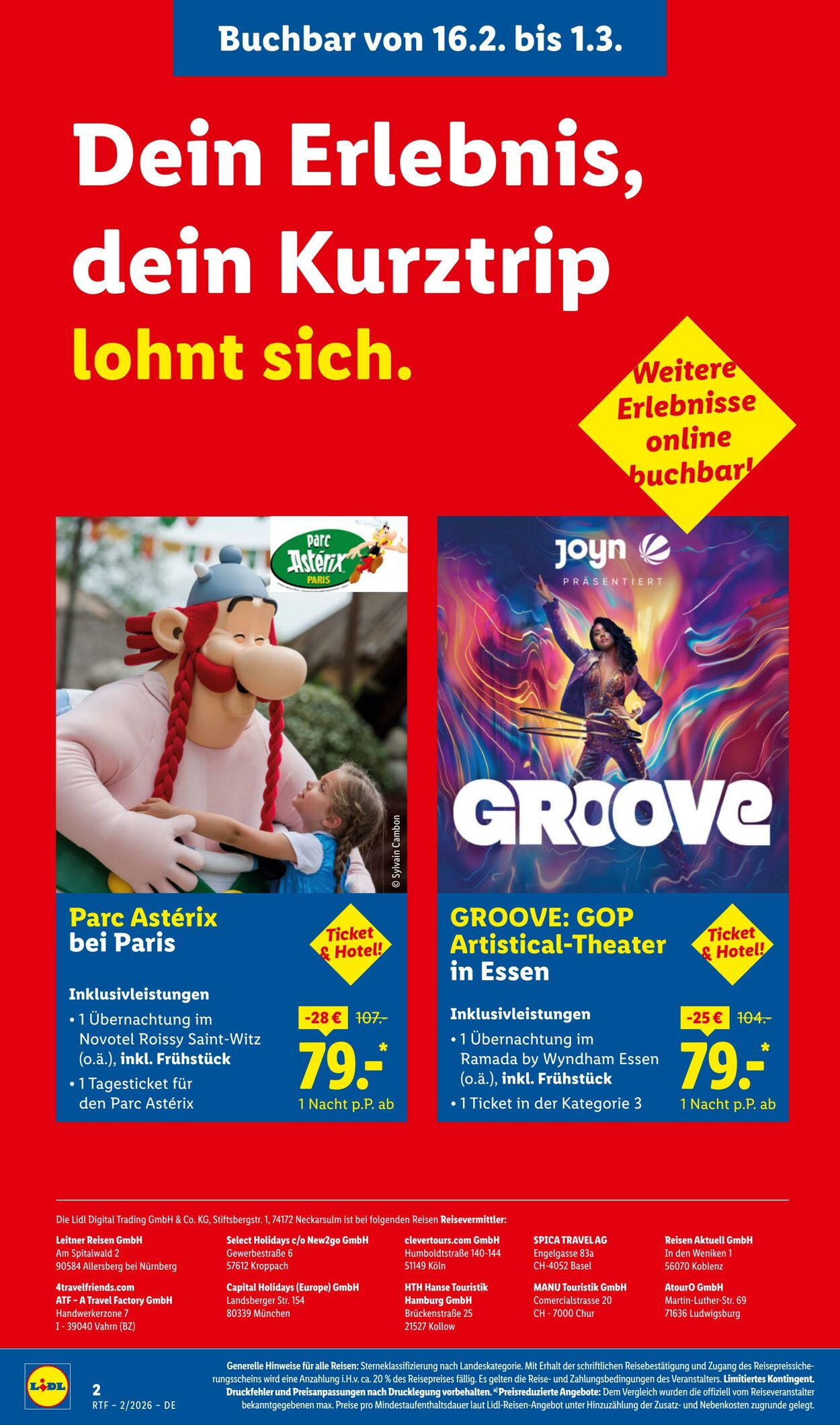 Prospekt Lidl 13.02.2026 - 15.03.2026