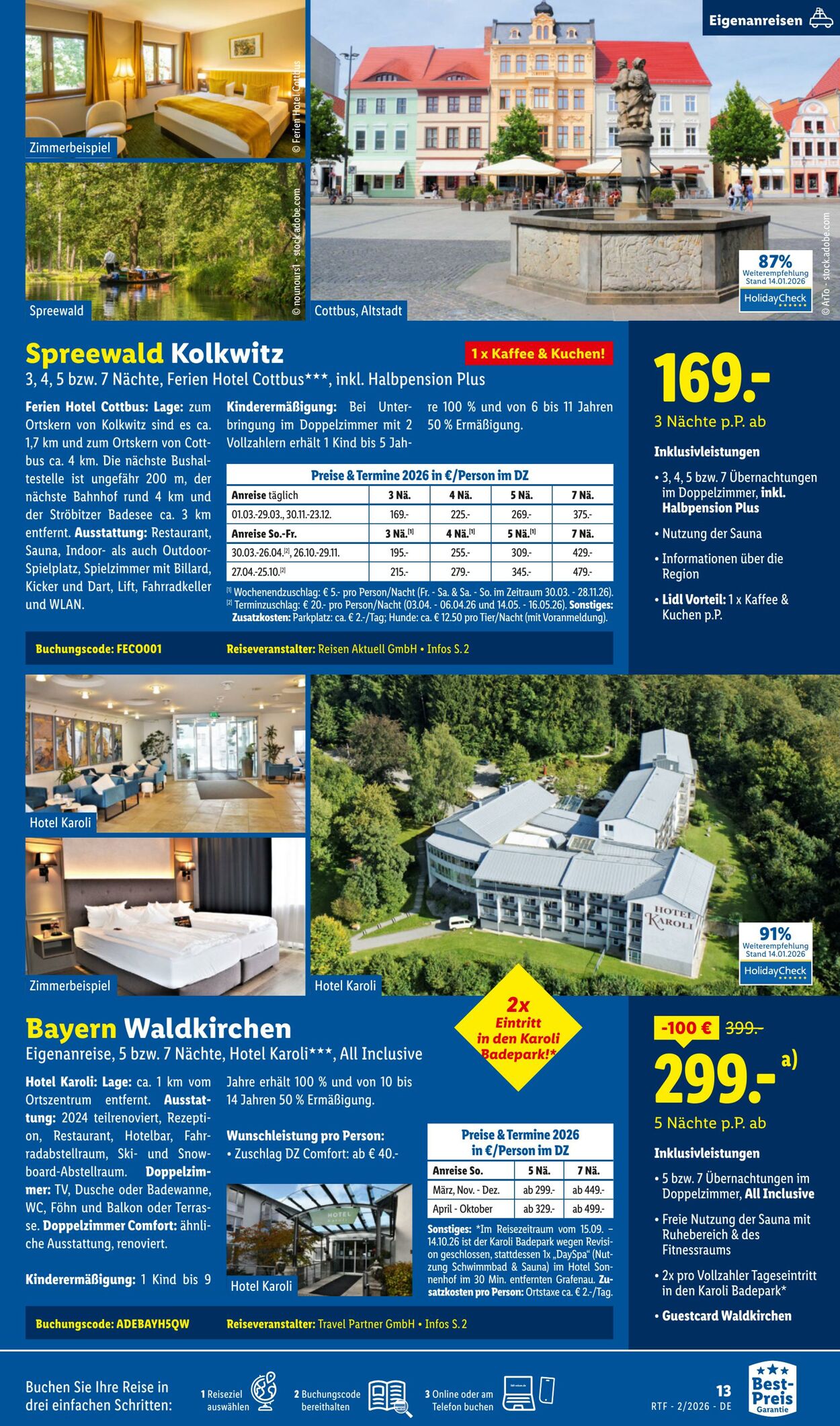 Prospekt Lidl 13.02.2026 - 15.03.2026