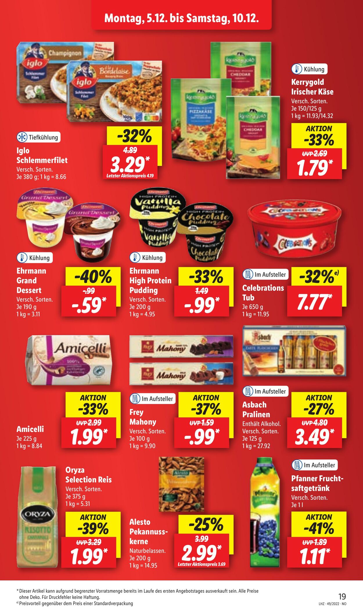 Prospekt Lidl 05.12.2022 - 10.12.2022