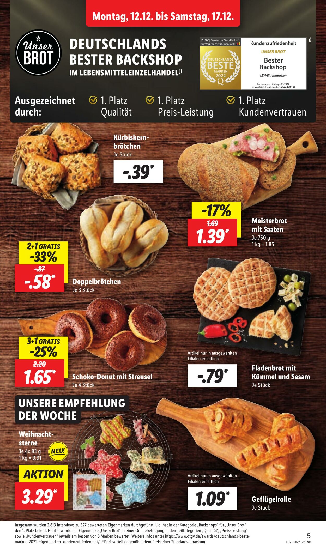 Prospekt Lidl 12.12.2022 - 17.12.2022