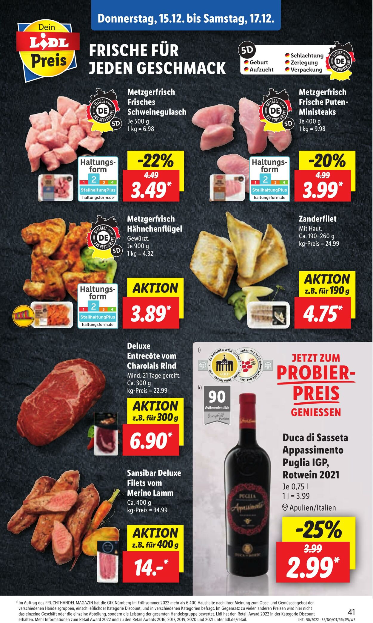 Prospekt Lidl 12.12.2022 - 17.12.2022