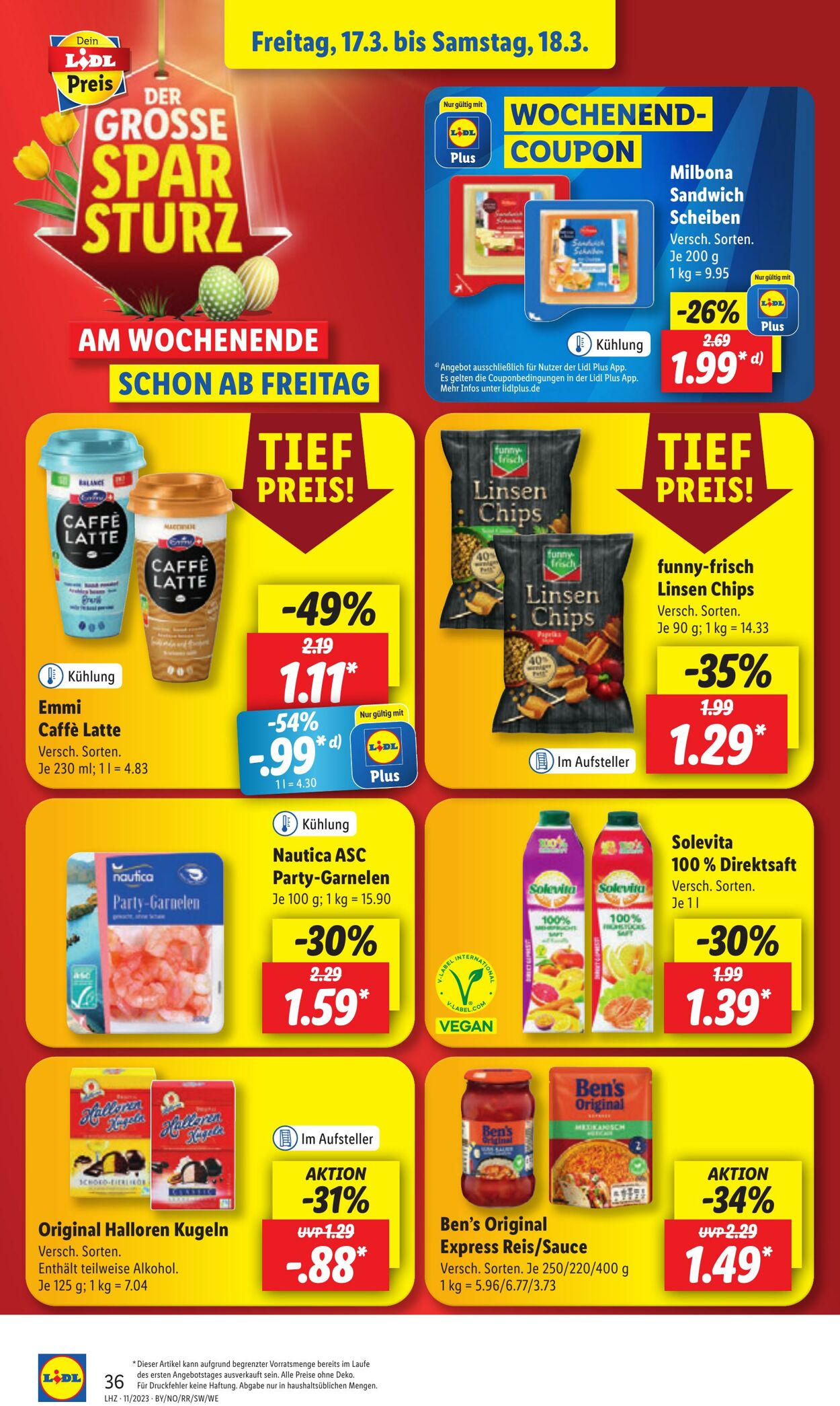 Prospekt Lidl 13.03.2023 - 18.03.2023