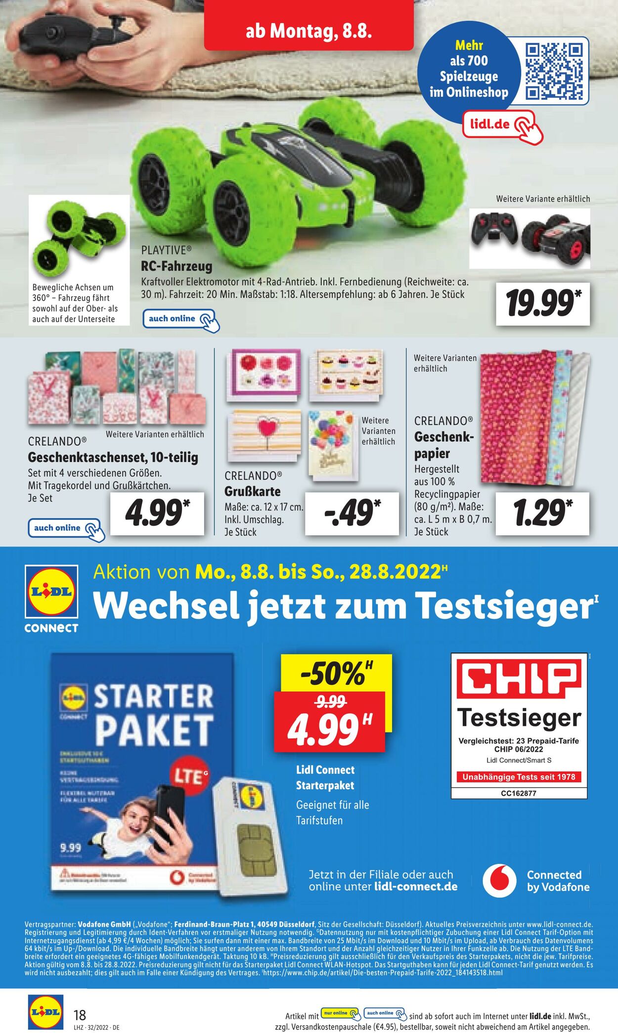 Prospekt Lidl 08.08.2022 - 13.08.2022